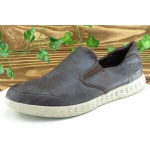 SKECHERS Shoes Size 11.5 M Brown Walking Synthetic Men 53793‎
